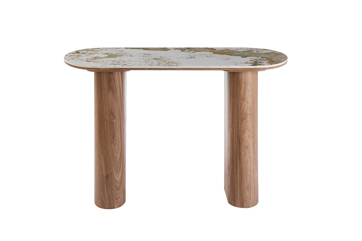 NOUVEAU - Console 'Evora' Pierre Brillante Or Pandora
