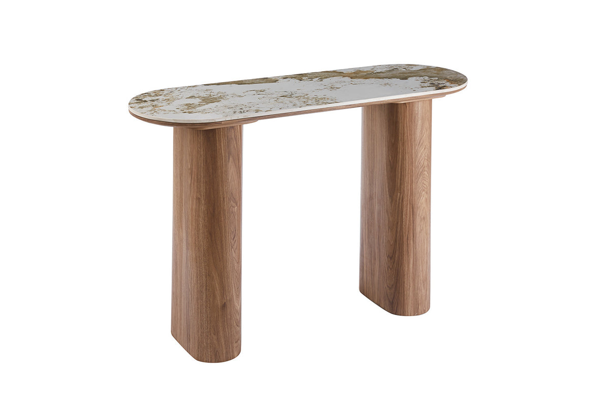 NOUVEAU - Console 'Evora' Pierre Brillante Or Pandora