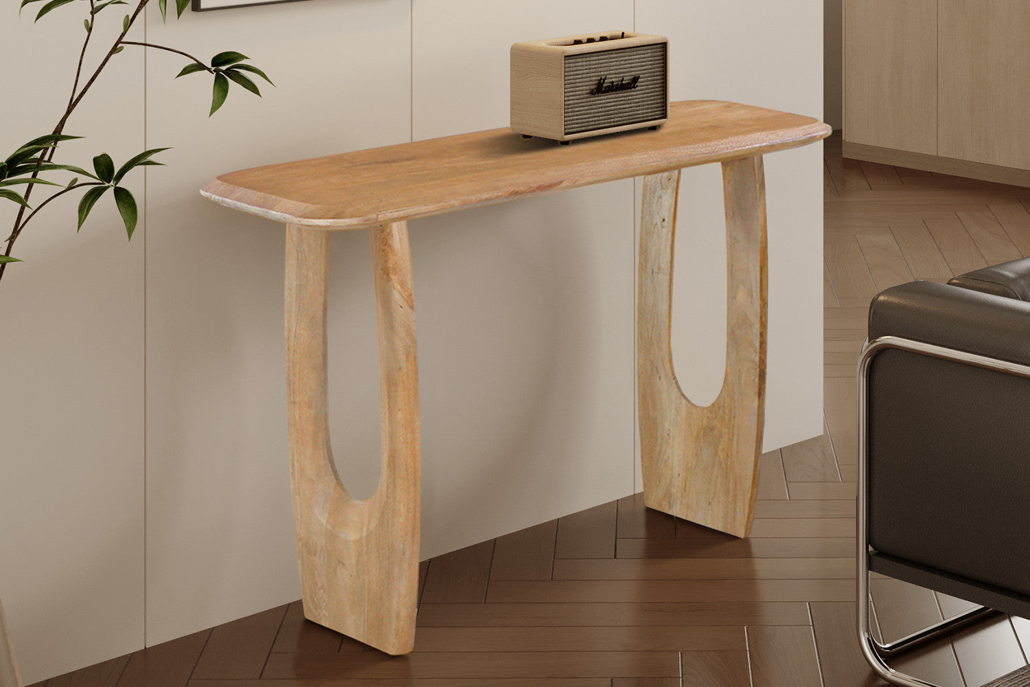 Rousseau - Tafel Braga - Ovaal - Mangohout - 76x120x40 cm