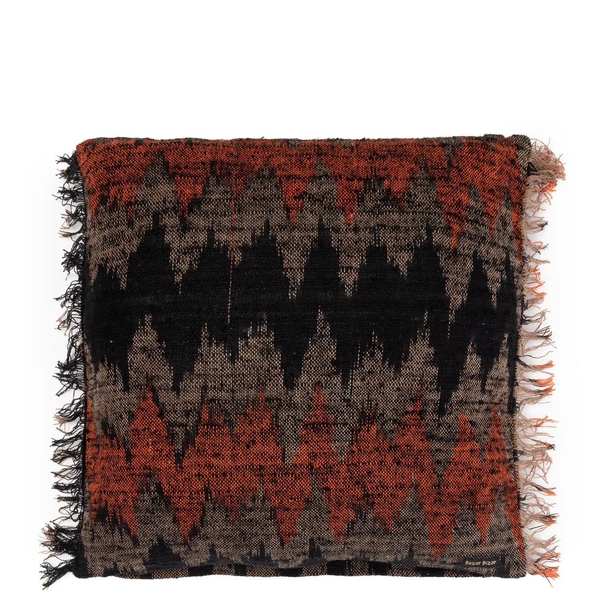 BB - Kussenhoes Oh My Gee - Zwart Oranje - 60x60