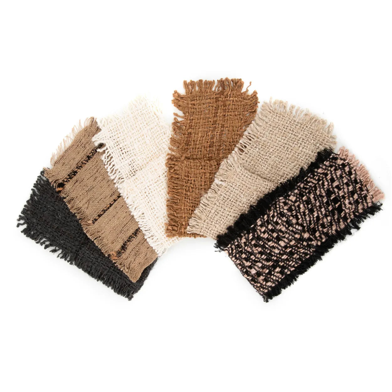 BB - Bestekhouder Oh My Gee - Beige Zwart - Set van 4