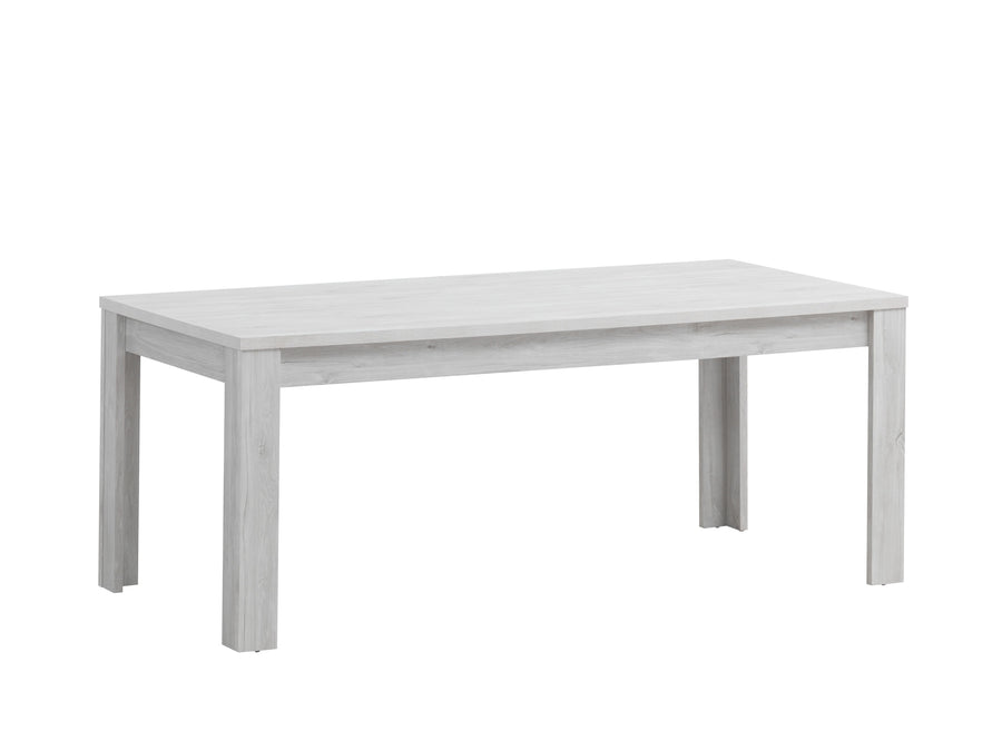 Image of TYC - Eettafel Ozark - Lichtgrijze Eik - 170x76x90cm. Stevige eetkamertafel geschikt voor elke woonkamer en hedendaags interieur....