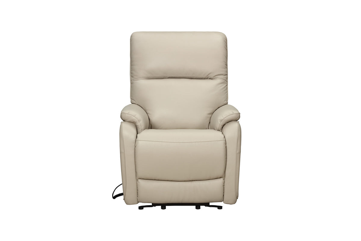 Rousseau - Fauteuil relax Pigna - Électrique avec Releveur - Semi-cuir Beige - 109 x 93 x 75 cm