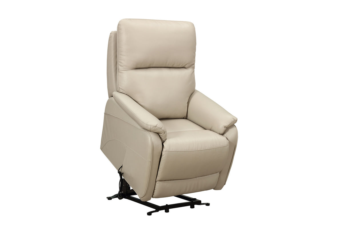 Rousseau - Fauteuil relax Pigna - Électrique avec Releveur - Semi-cuir Beige - 109 x 93 x 75 cm