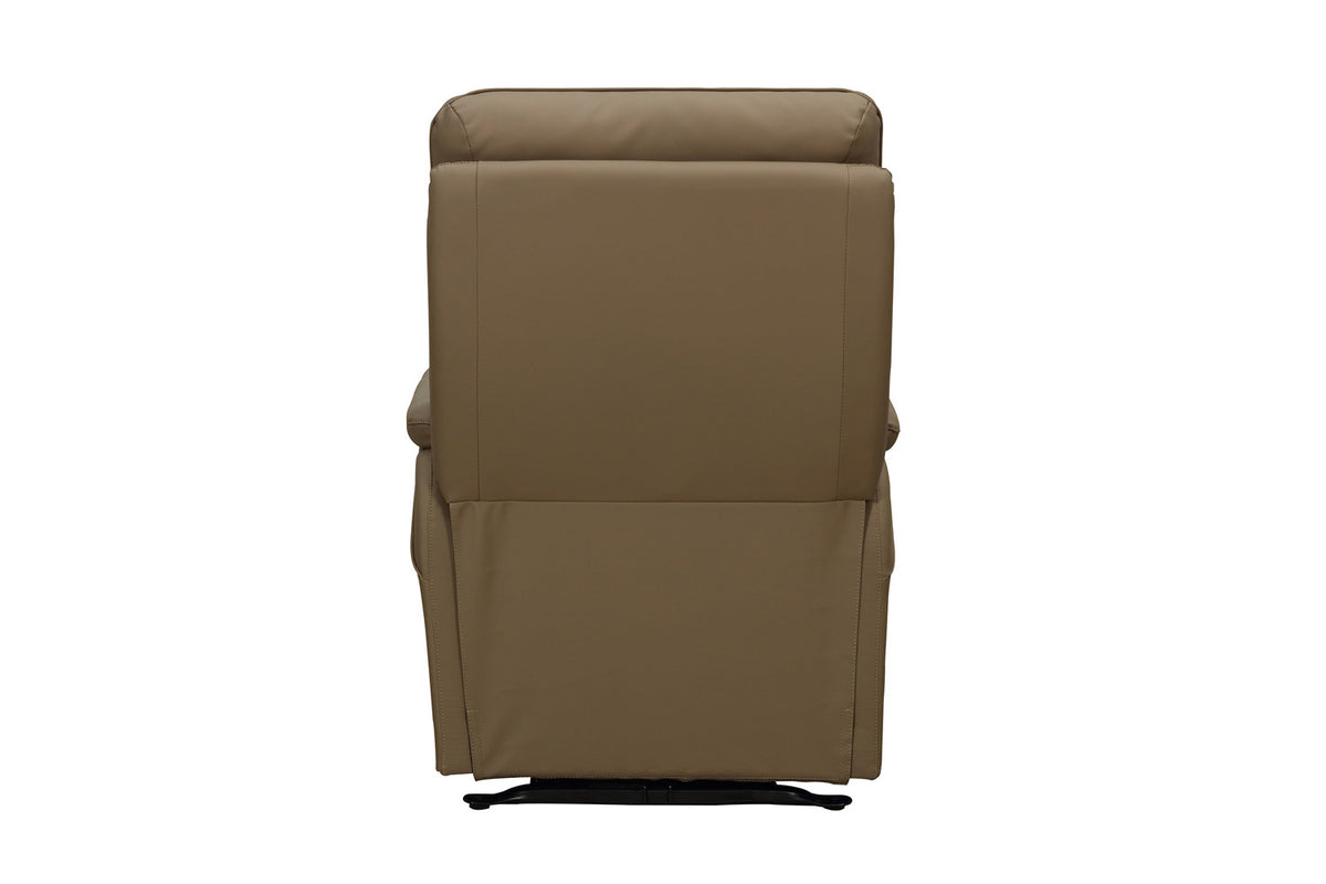 Rousseau - Fauteuil relax Pigna - Électrique avec Releveur - Semi-cuir Taupe - 109 x 93 x 75 cm