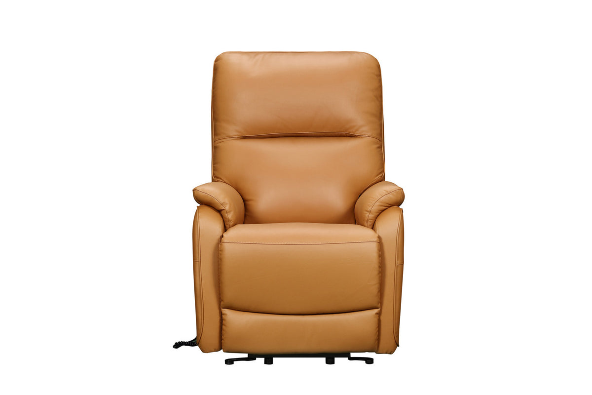 Rousseau - Fauteuil relax Pigna - Électrique avec Releveur - Semi-cuir Cognac - 109 x 93 x 75 cm