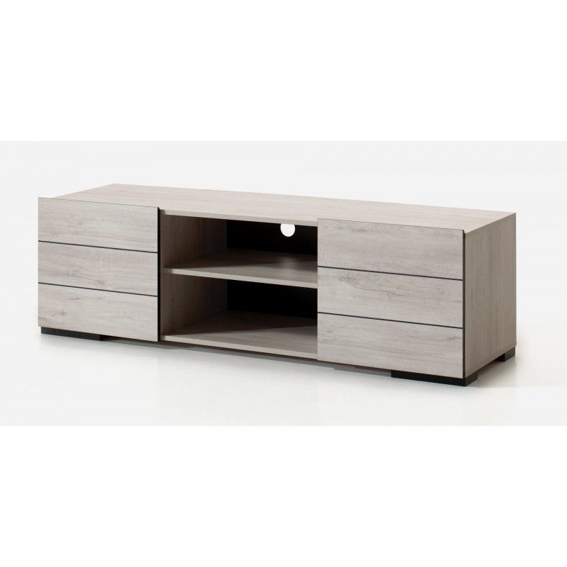 Image of TV meubel Dana. Uniek tv meubel met 2 deuren om al uw favoriete spullen op te bergen. Met zijn tijdloos ontwerp e...