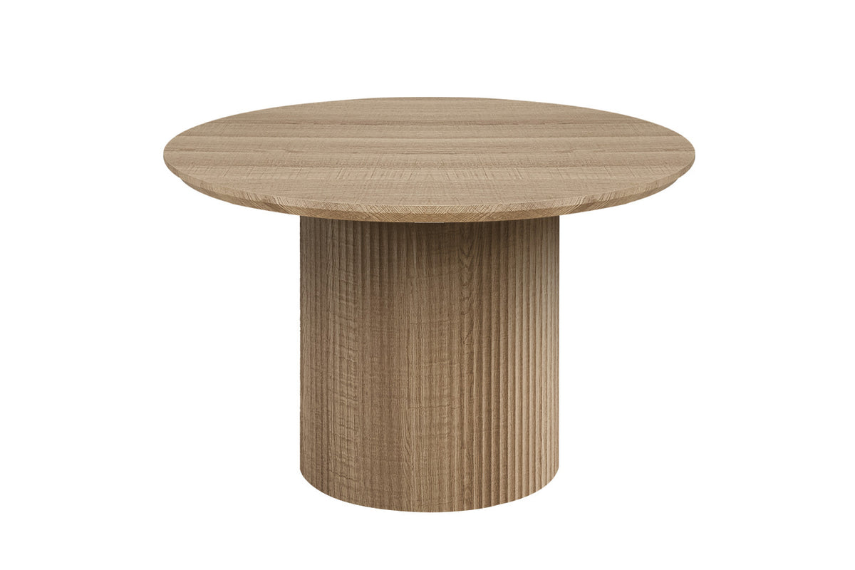 Rousseau - Eettafel Lagos 120 cm Rond - Decor Eik Naturel - 76 x 120 x 120 cm