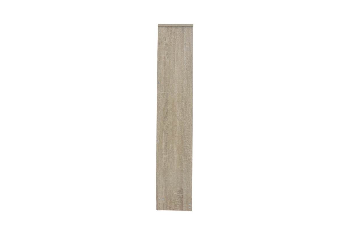 Rousseau - Schoenenkast Mex - Spiegel 3 laden Sonoma - 123 x 60.5 x 23.5 cm