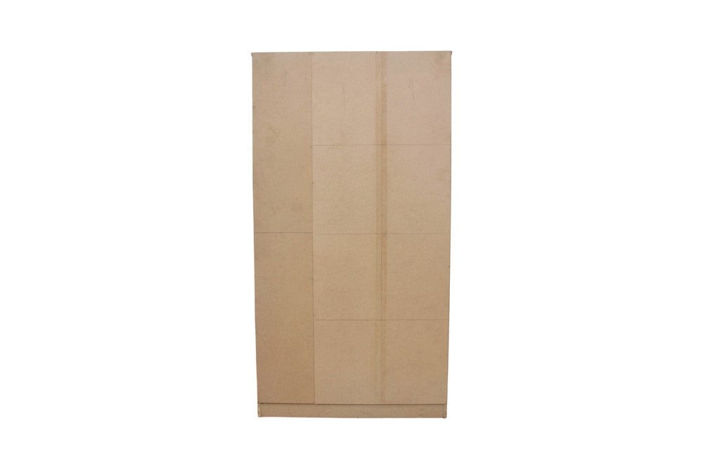 Rousseau - Schoenenkast Marcel - 4 laden en spiegeldeur Sonoma - 159 x 85 x 24 cm