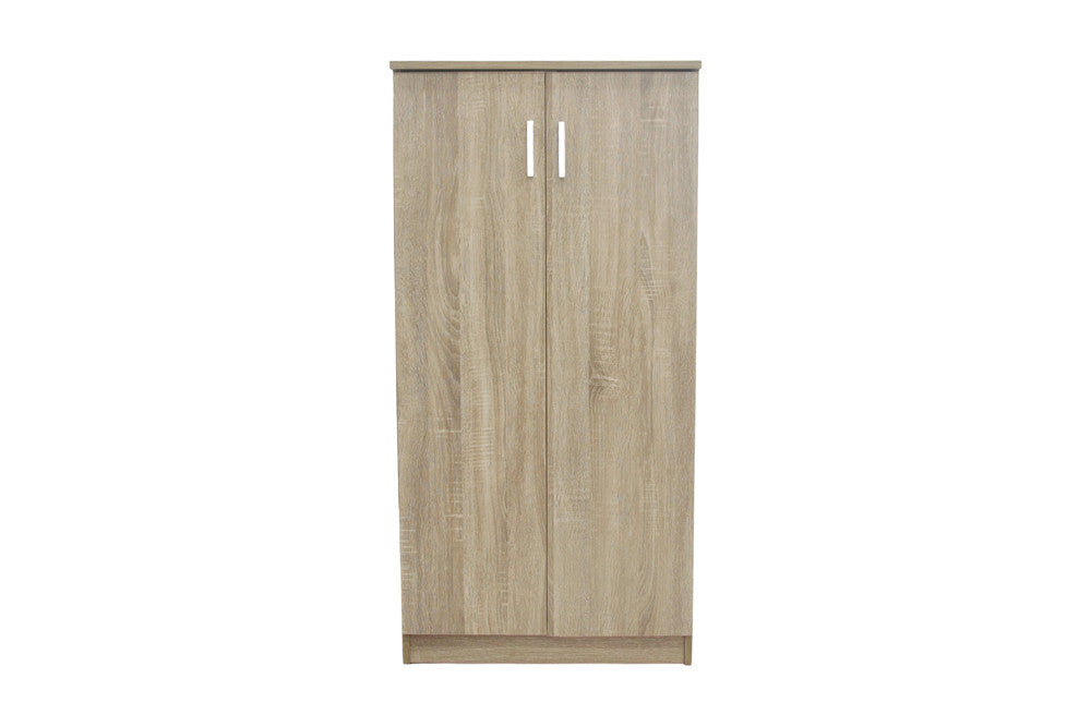 Rousseau - Schoenenkast Maurice - 2 deuren Sonoma - 122 x 60 x 37 cm