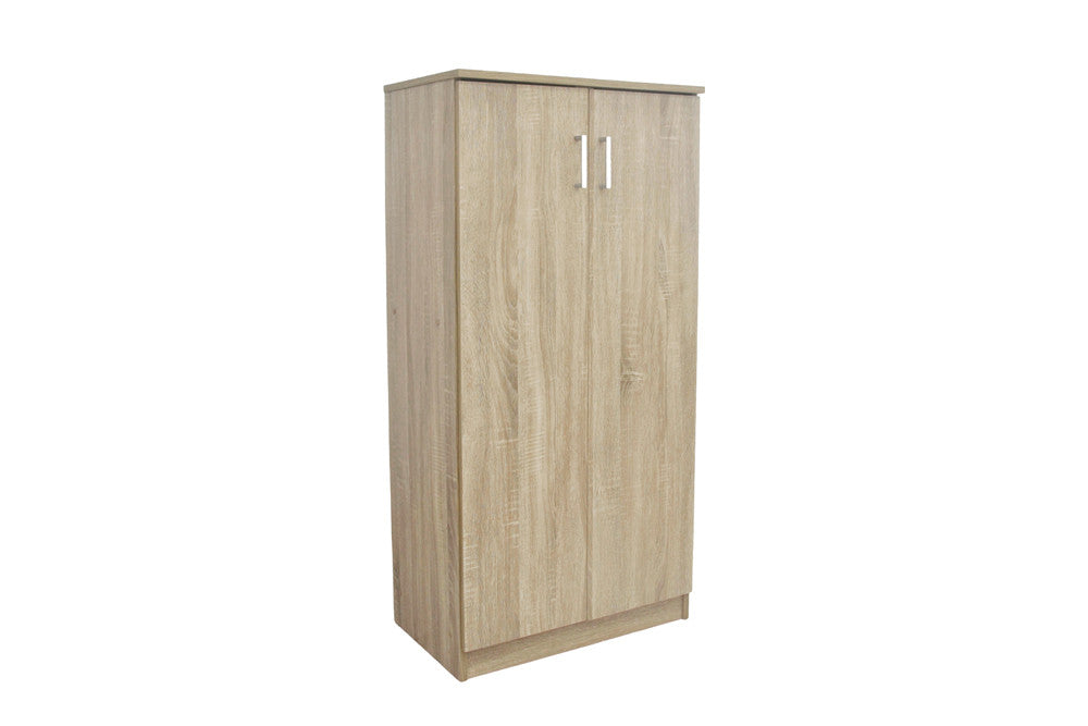 Rousseau - Schoenenkast Maurice - 2 deuren Sonoma - 122 x 60 x 37 cm