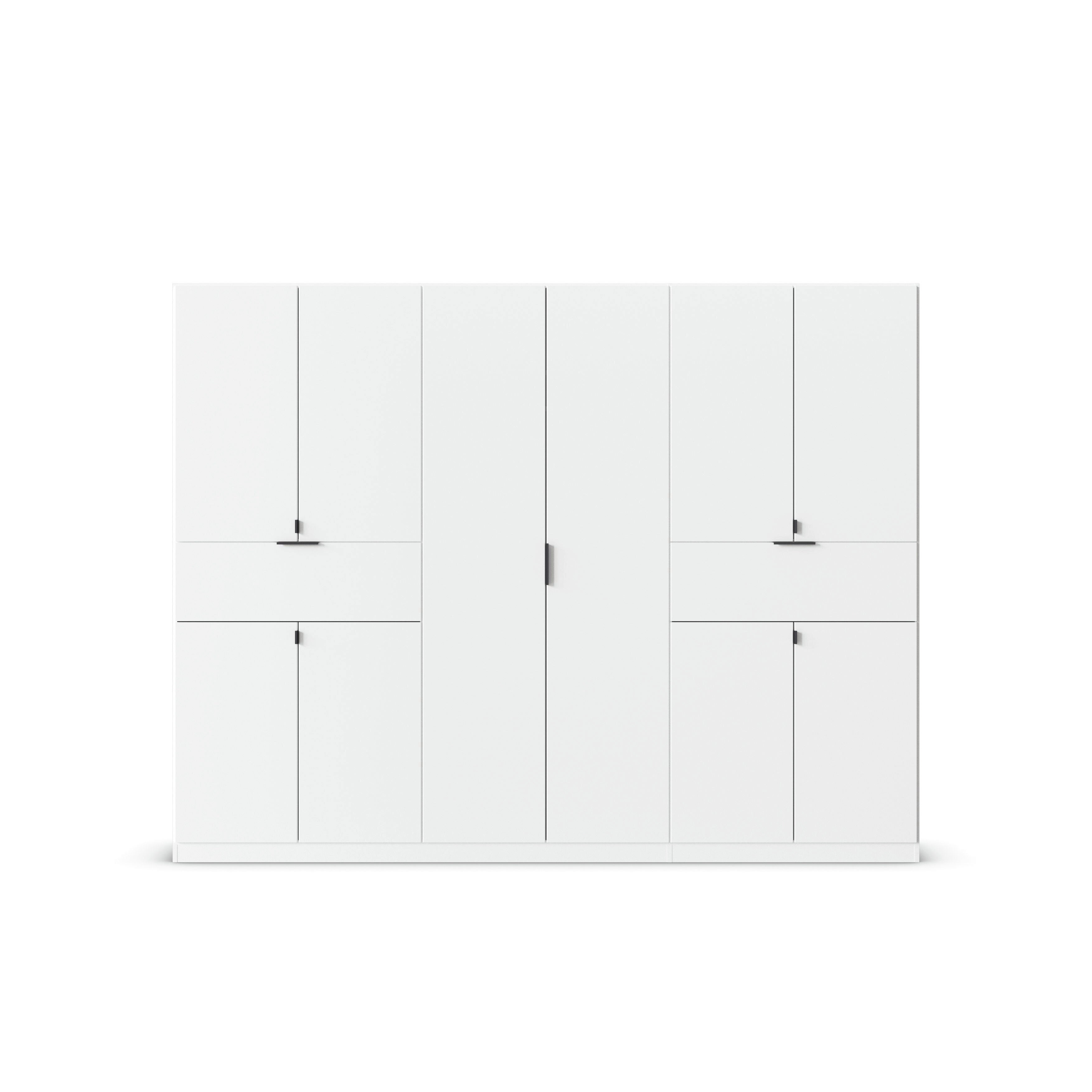 Armoire RAU - Ticao - Décor blanc – 271 x 210 x 54 cm