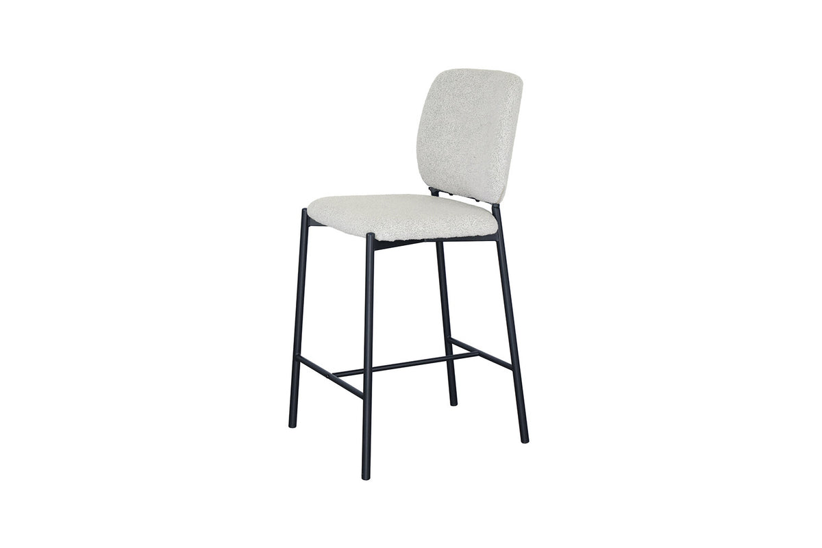 Rousseau - Barkruk Sophia - Stof Beige - 99 x 45 x 55.5 cm