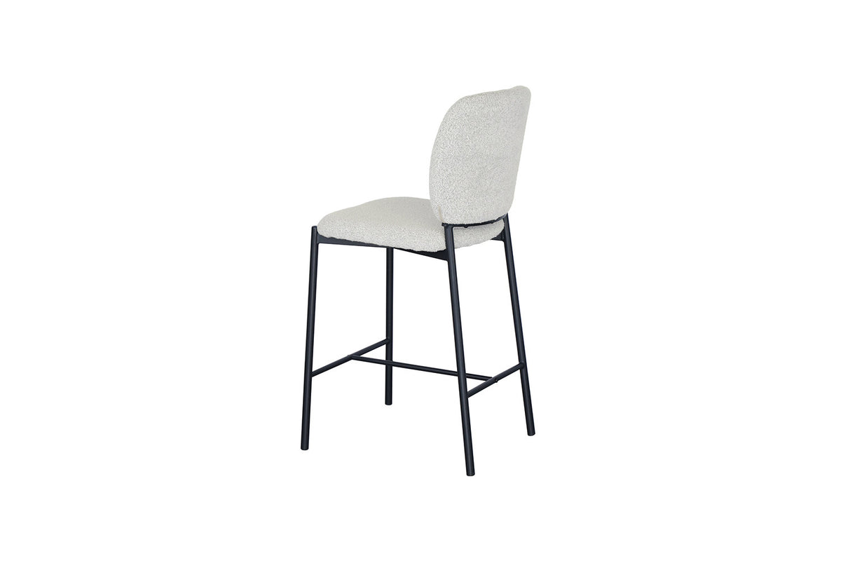 Rousseau - Barkruk Sophia - Stof Beige - 99 x 45 x 55.5 cm