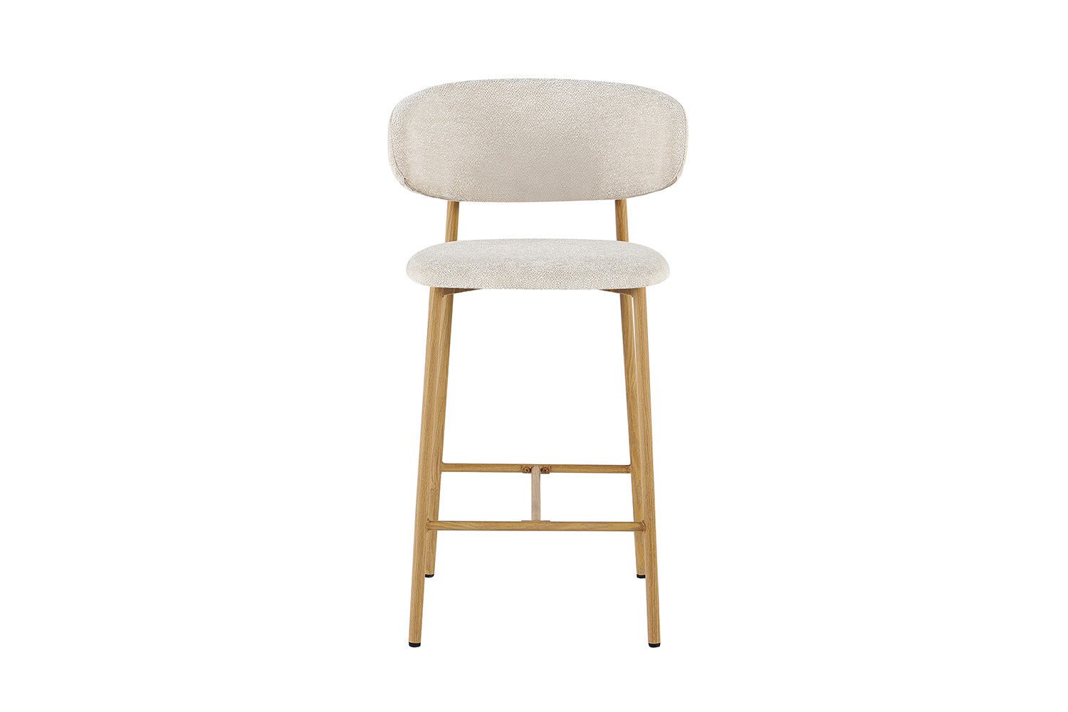 NIEUW - Counterstoel 'Coco' Naturel - Stof Raven 24 Beige