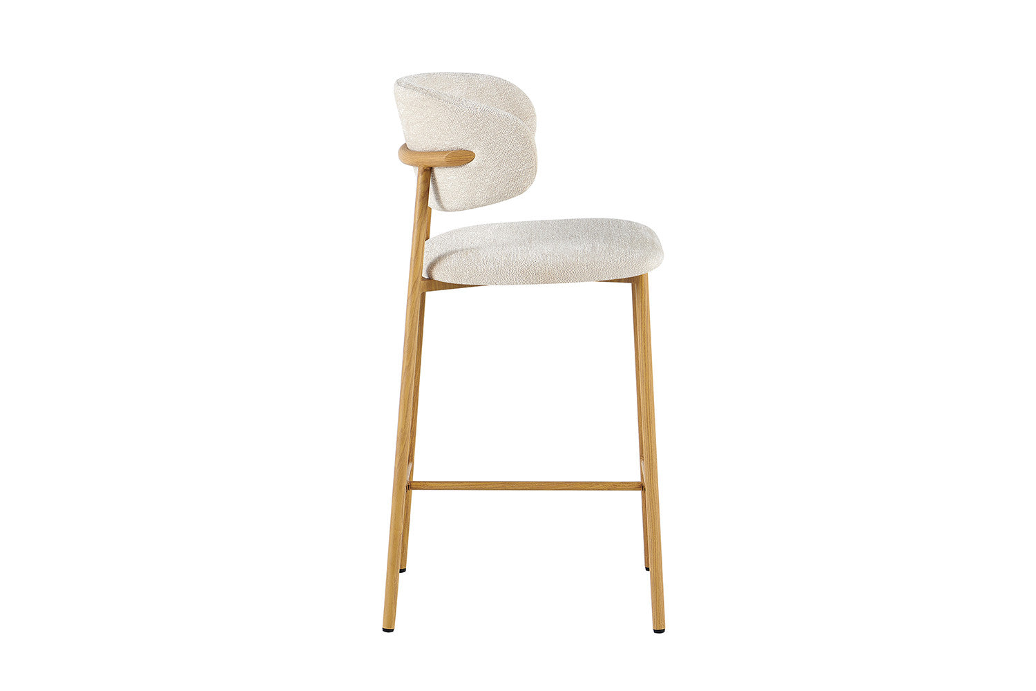NIEUW - Counterstoel 'Coco' Naturel - Stof Raven 24 Beige