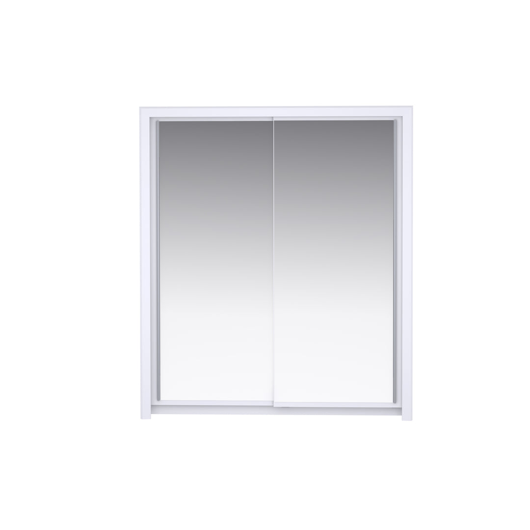 ASP - Schuifdeuren kleerkast TOUCH - Wit - Spiegeldeuren - 182x210x62cm