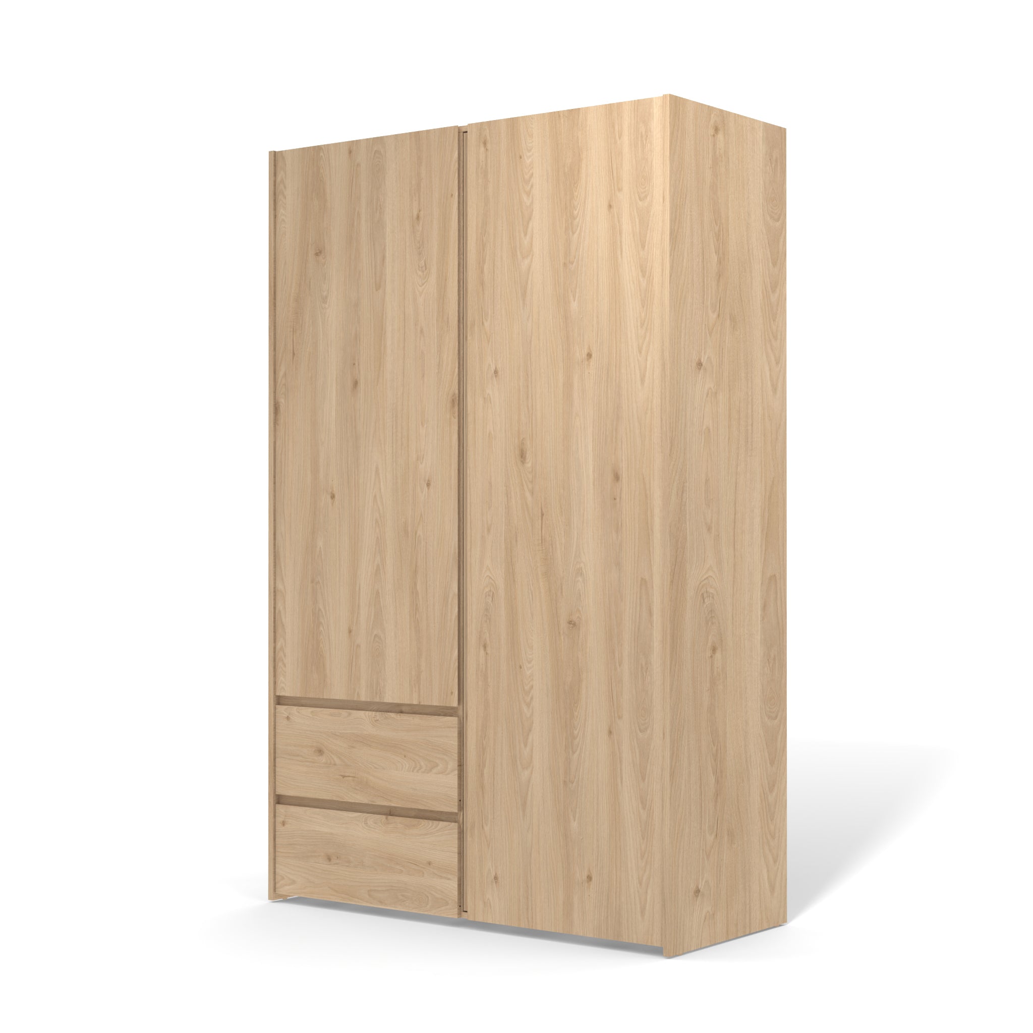 Wimex - Armoire MOSAIK 2P2T - L 129 X H 203 X P 55 cm
