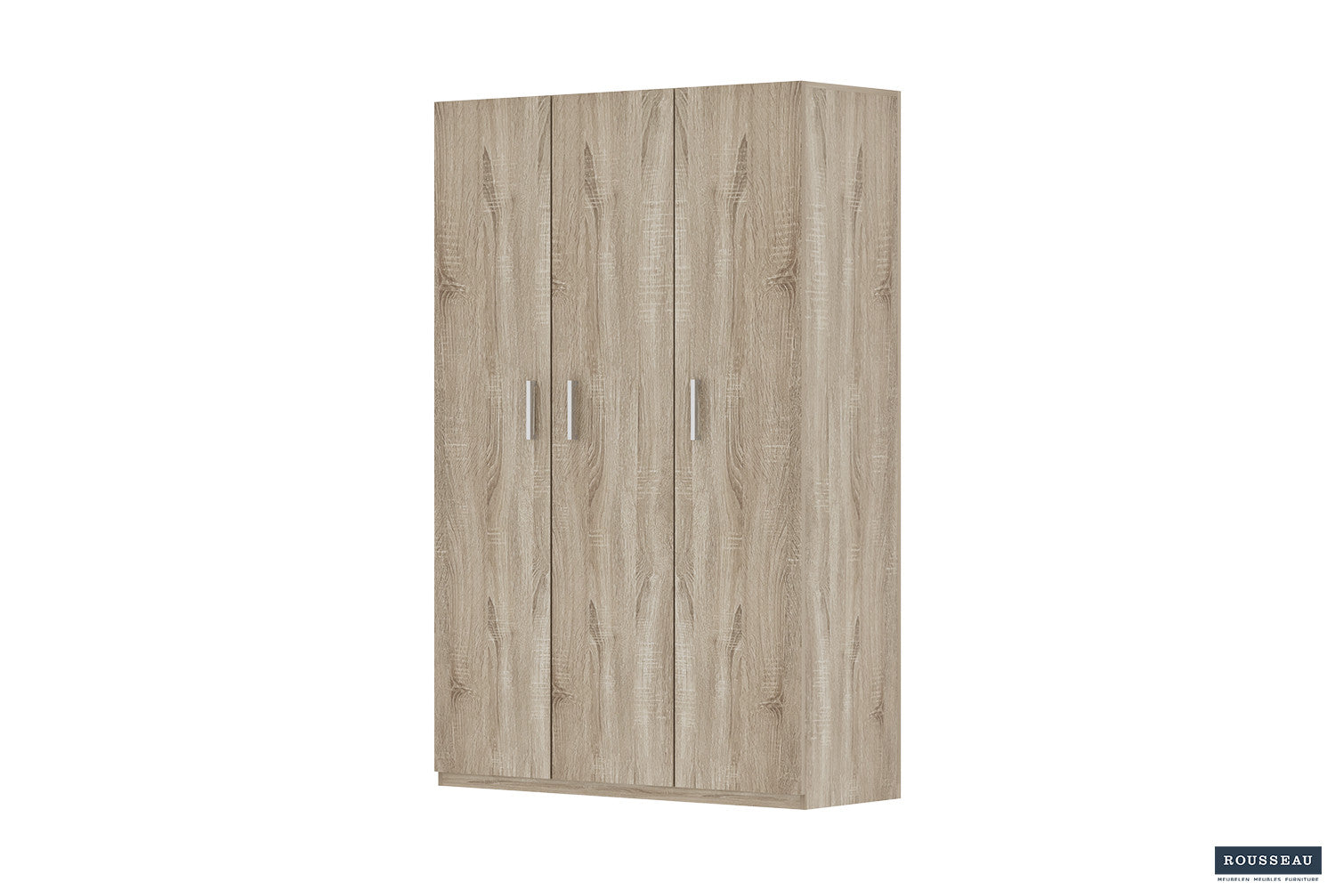 Opbergkast 'Mike' 120 cm 3 deuren Sonoma