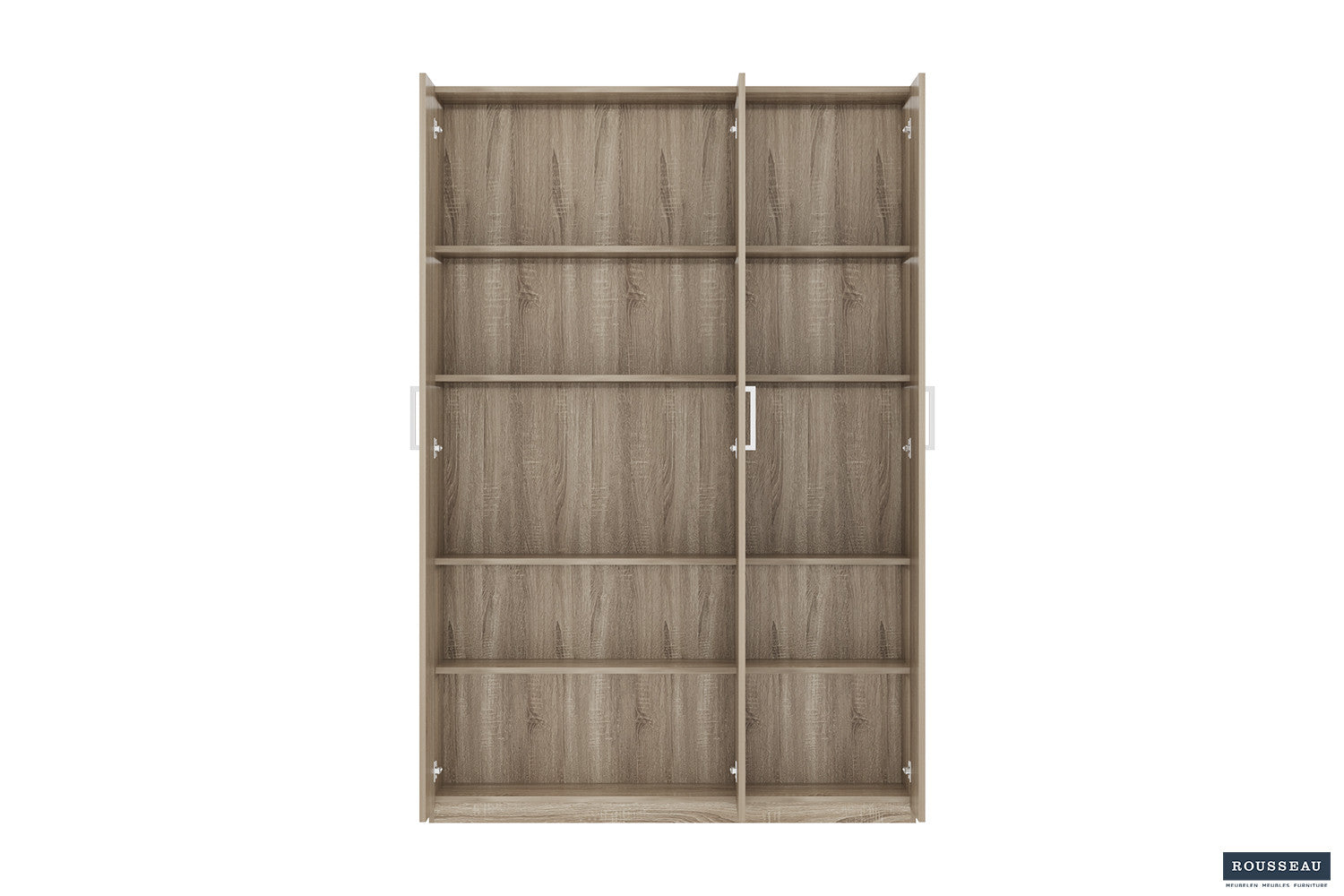 Opbergkast 'Mike' 120 cm 3 deuren Sonoma