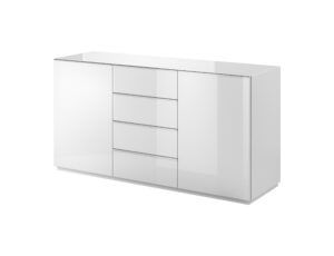 Image of Dressoir Helio 2D4S - Drie kleuren - 160x80x48cm. Het tijdloze design en strakke lijnen past in elk modern interieur....
