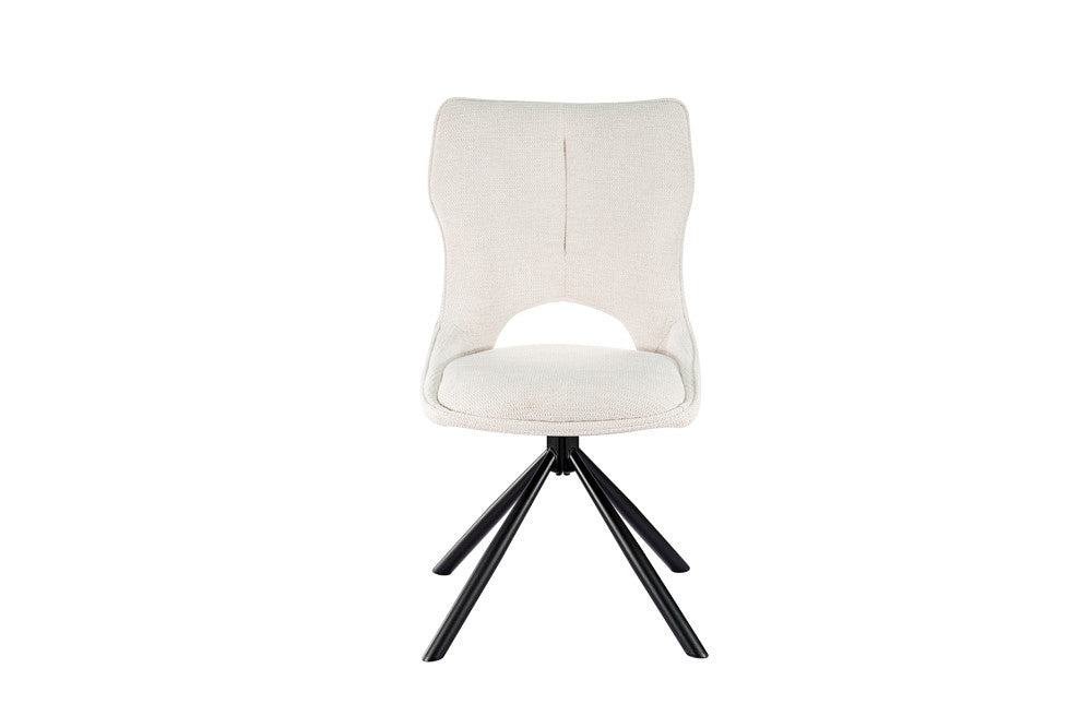Rousseau - Stoel Mori - Draaibaar Beige - 90 × 48 × 59,5 cm