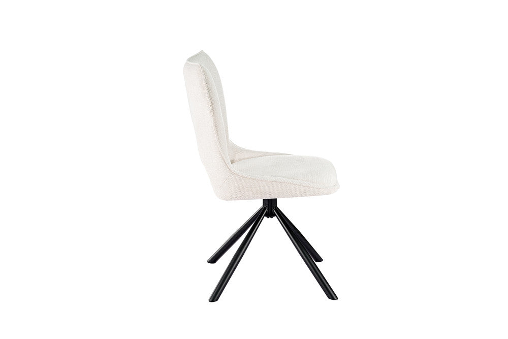 Rousseau - Stoel Mori - Draaibaar Beige - 90 × 48 × 59,5 cm