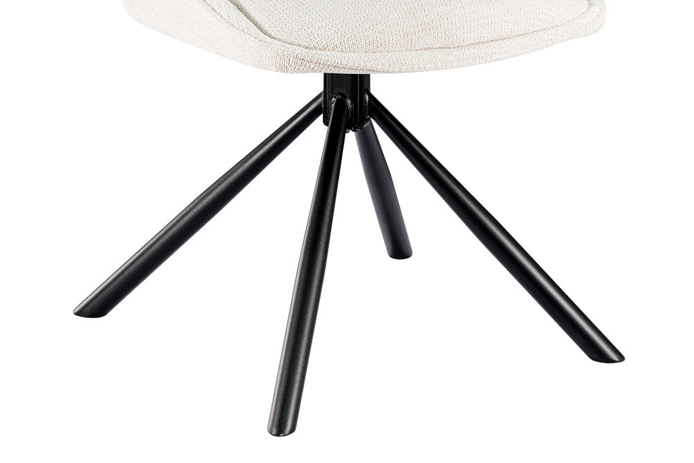 Rousseau - Stoel Mori - Draaibaar Beige - 90 × 48 × 59,5 cm