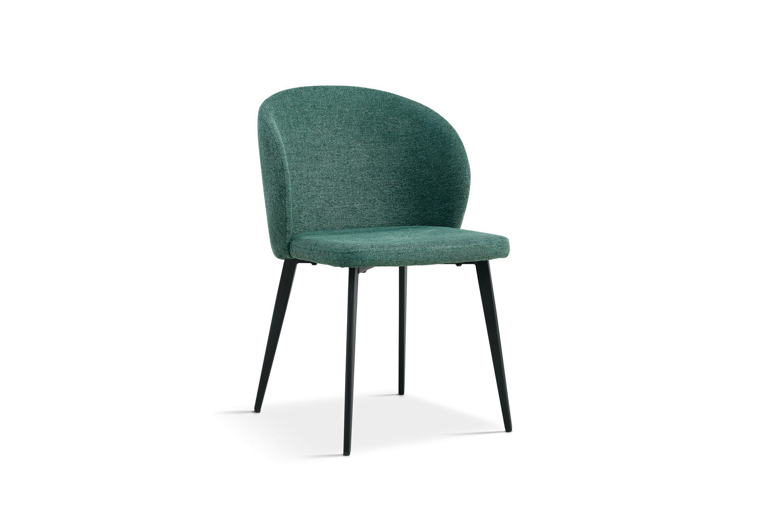 Rousseau - Stoel Toledo Stof Groen - 80x51x55 cm