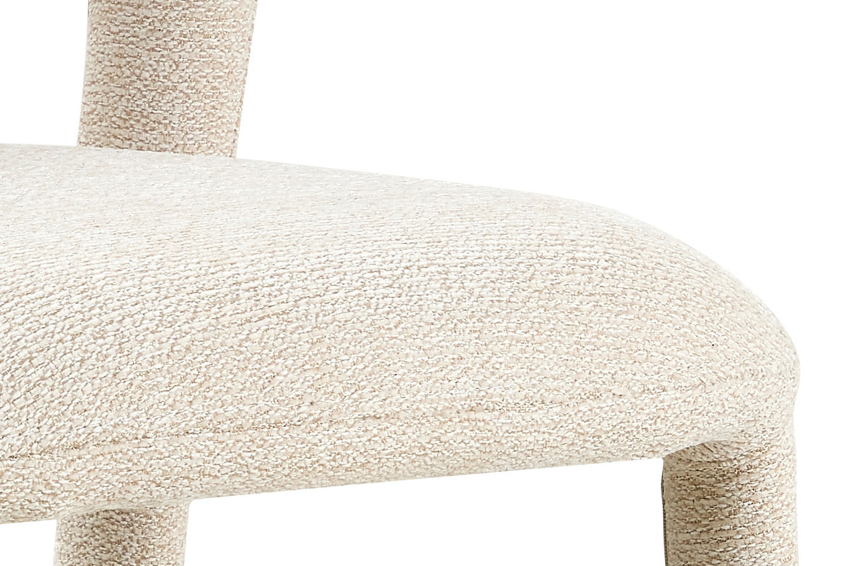 NOUVEAU - Chaise « Elvas » empilable Tissu Ote Sahara 112 Beige