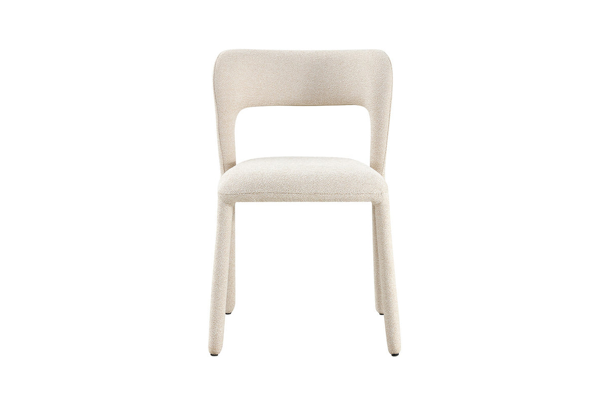 NOUVEAU - Chaise « Elvas » empilable Tissu Ote Sahara 112 Beige