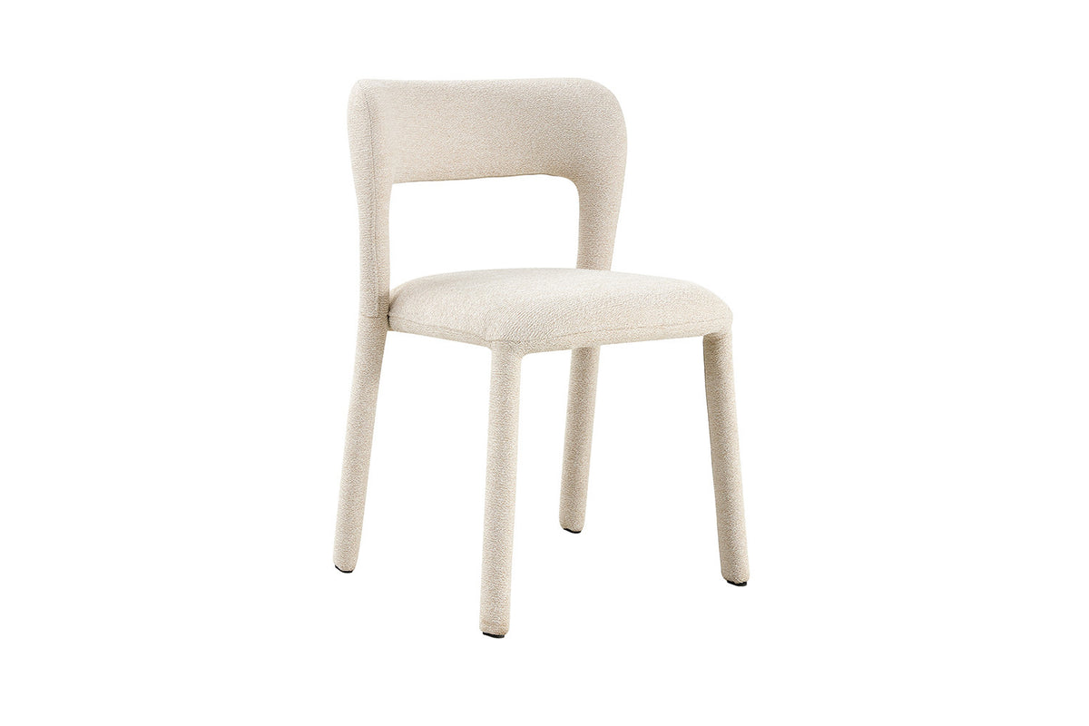 NOUVEAU - Chaise « Elvas » empilable Tissu Ote Sahara 112 Beige