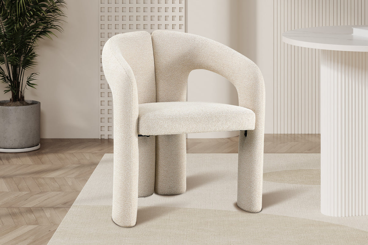 NIEUW - Stoel 'Beja' Stof Ote Sahara 112 Beige