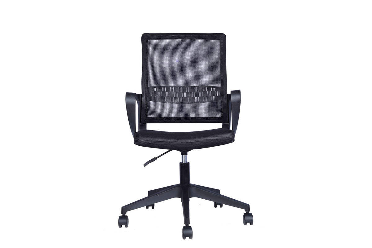 Rousseau - Chaise de bureau Dylan - Mesh Noir - 90.5/102 x 54 x 60.5 cm