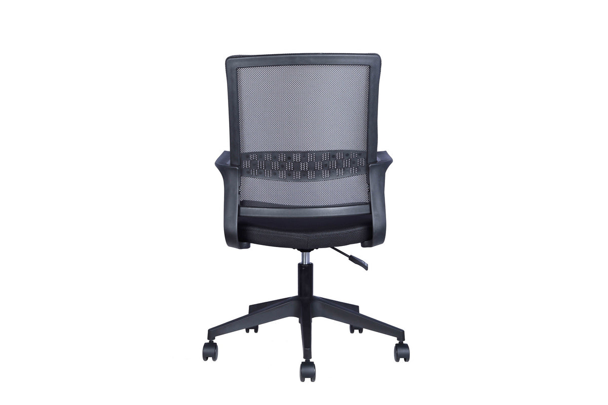 Rousseau - Chaise de bureau Dylan - Mesh Noir - 90.5/102 x 54 x 60.5 cm