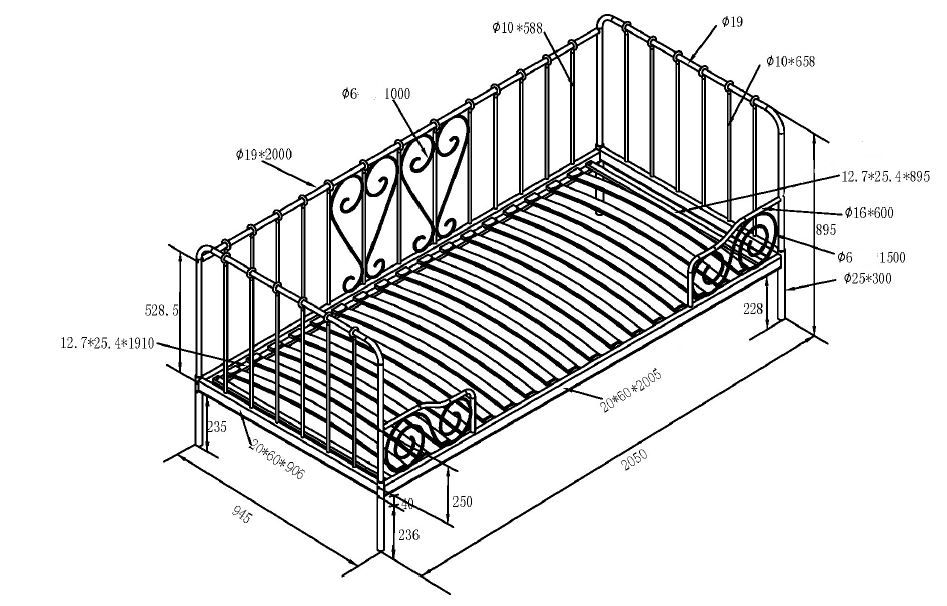Vipack - Kajuitbed ALICE - Wit - 90x200 cm