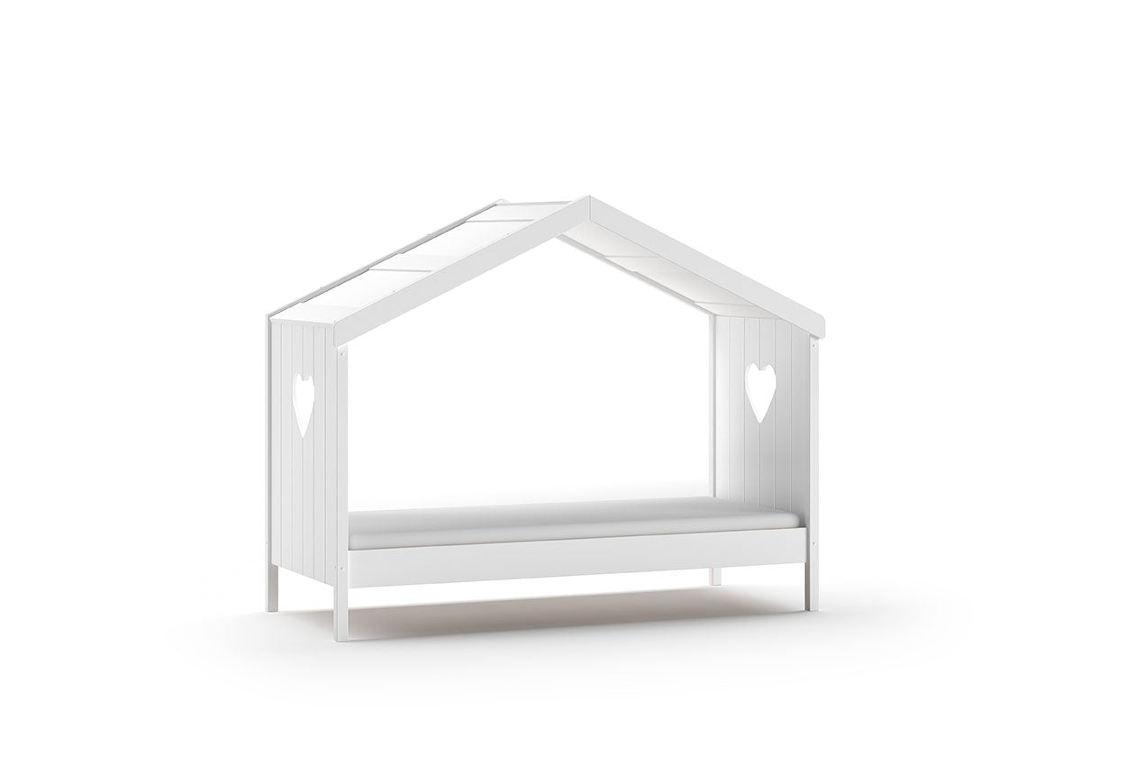Vipack - Eenpersoonsbed Amori - AMCB9014 - Wit - 98,7x171,7x213cm