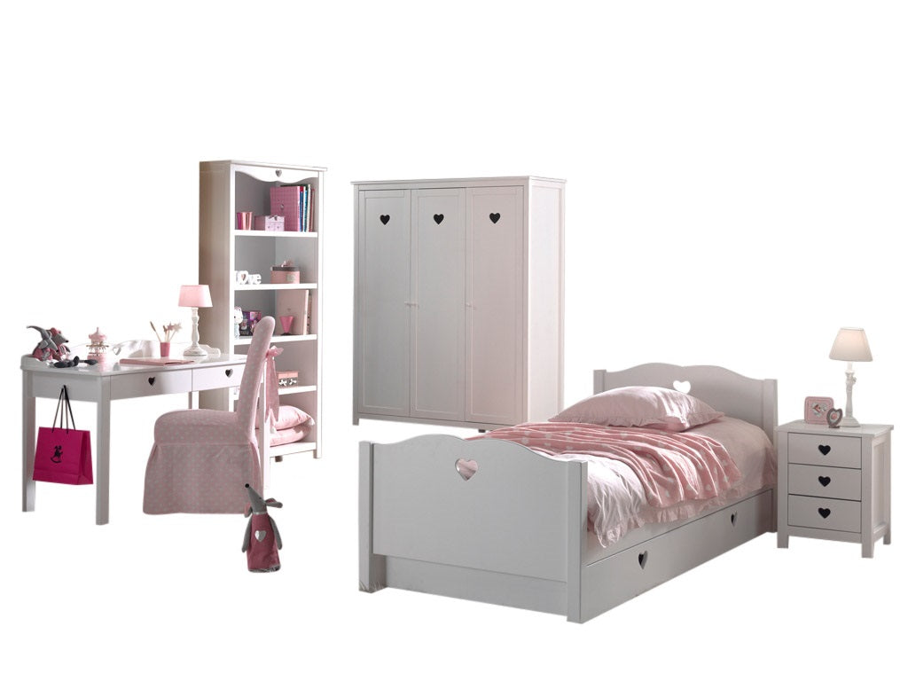 Vipack - Slaapkamerset Amori - Wit