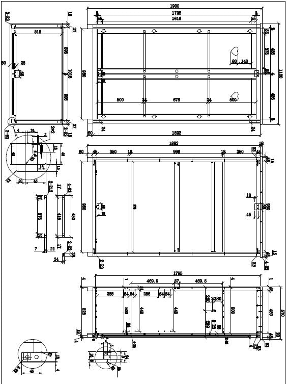 Vipack - Kleerkast Amori - AMKL1214 - Wit - 57x190,5x110cm