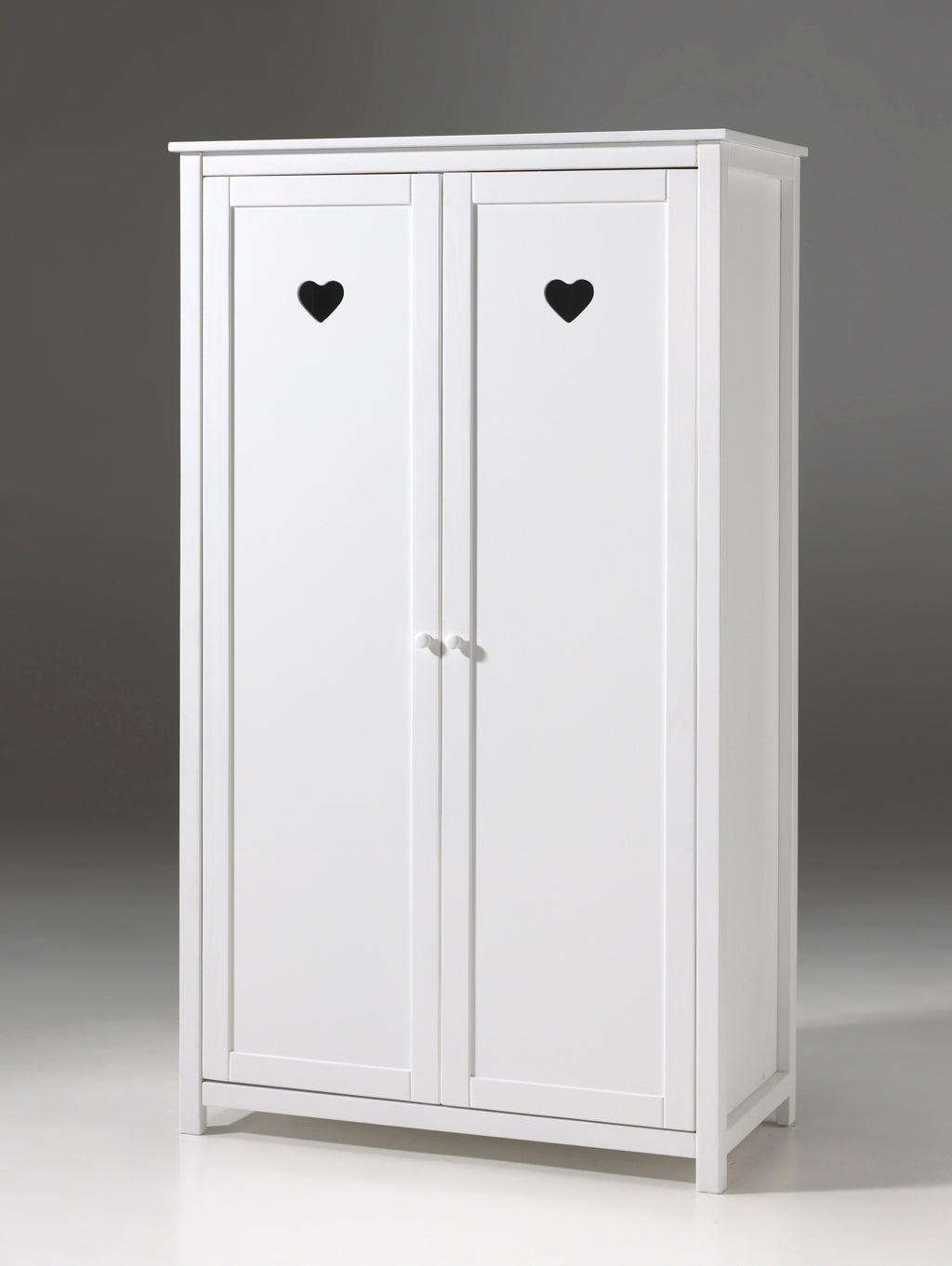 Vipack - Kleerkast Amori - AMKL1214 - Wit - 57x190,5x110cm