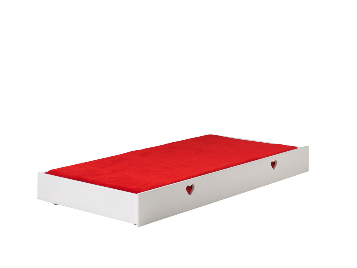 Vipack - Bedlade AMORI - Wit - 90x190 cm