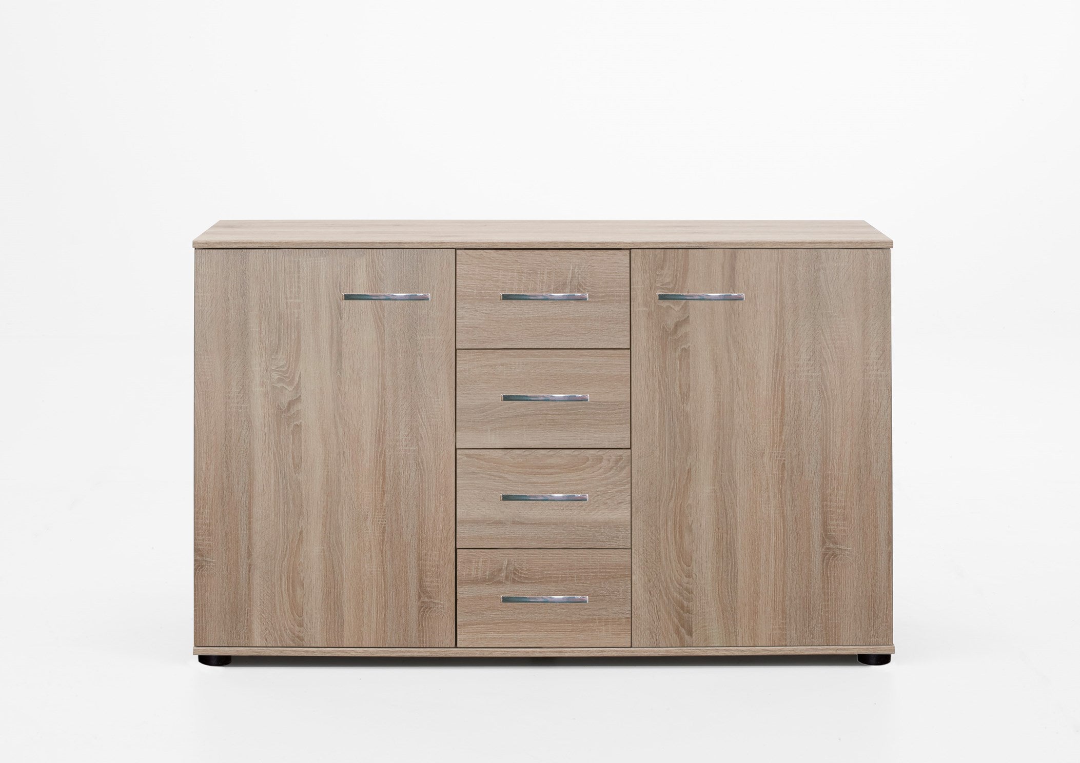 Wimex - Commode Anna - 759704 - Chêne brut/Chrome - 130x83x41cm