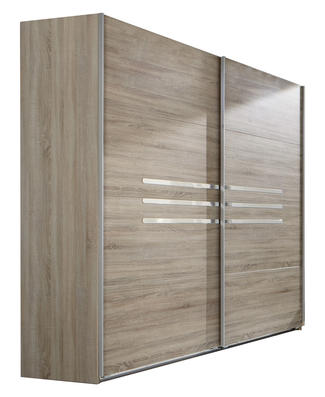 Wimex - Kleerkast Anna - 759864 - Ruwe Eik/Chrome - 225x208x65cm