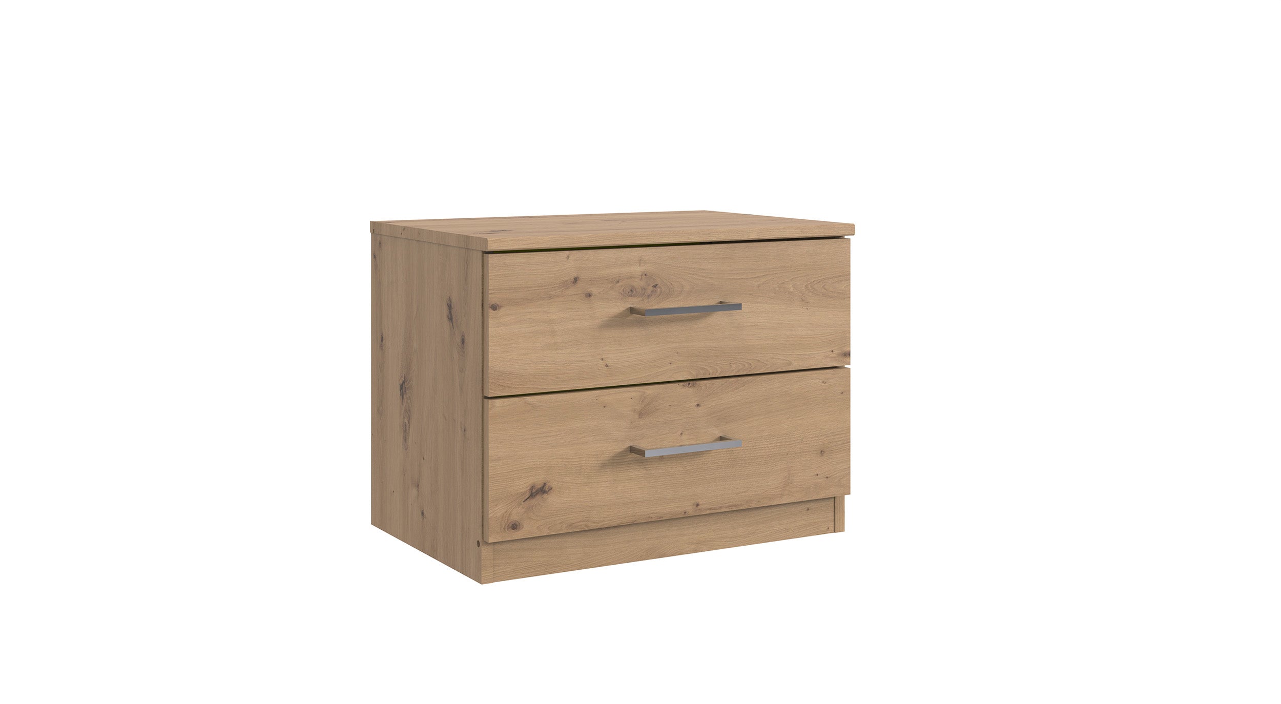 Wimex - Nachtkastje Anna - 761697 - Artisan Eik/Chrome - 52x40x38cm