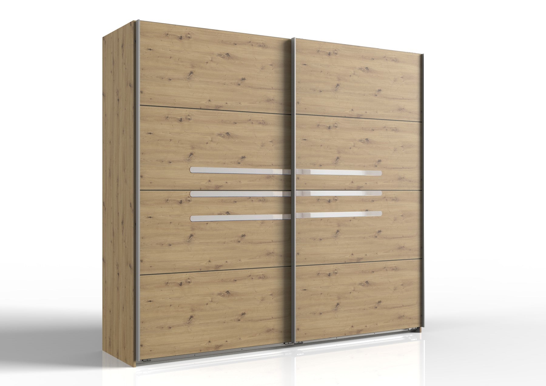 Wimex - Kleerkast Anna - 761864 - Artisan Eik/Chrome - 225x208x65cm