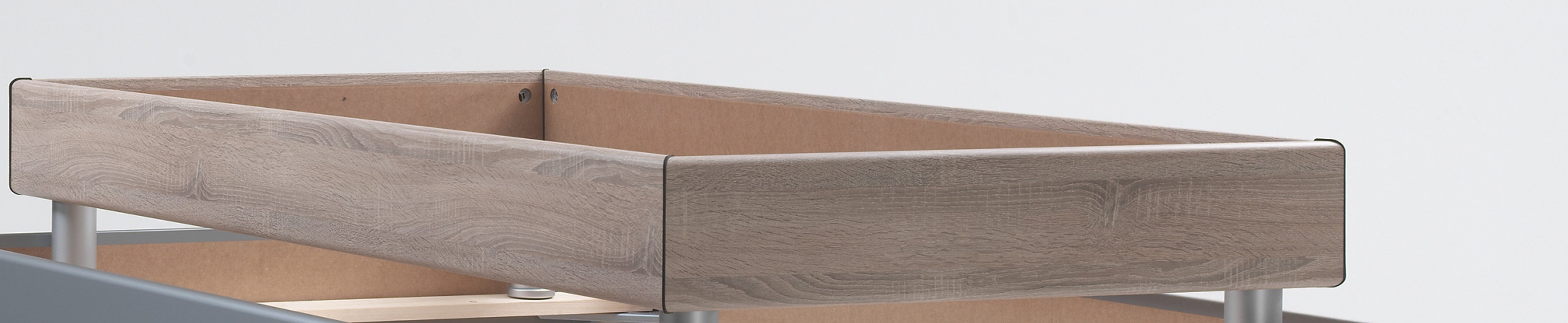 GBO - Bedframe Athena - Chêne foncé - 160 cm