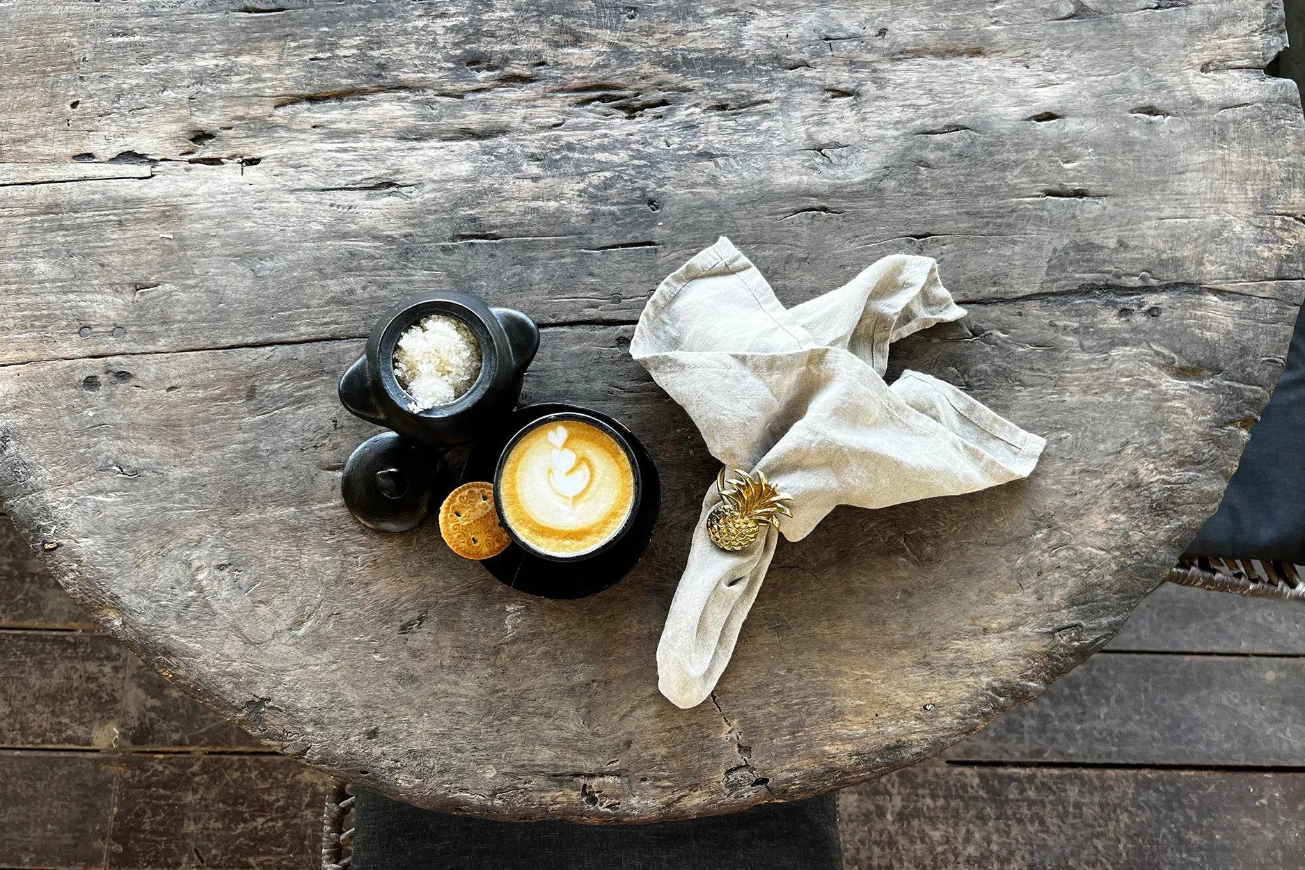 BB - Servietring ananas - goud