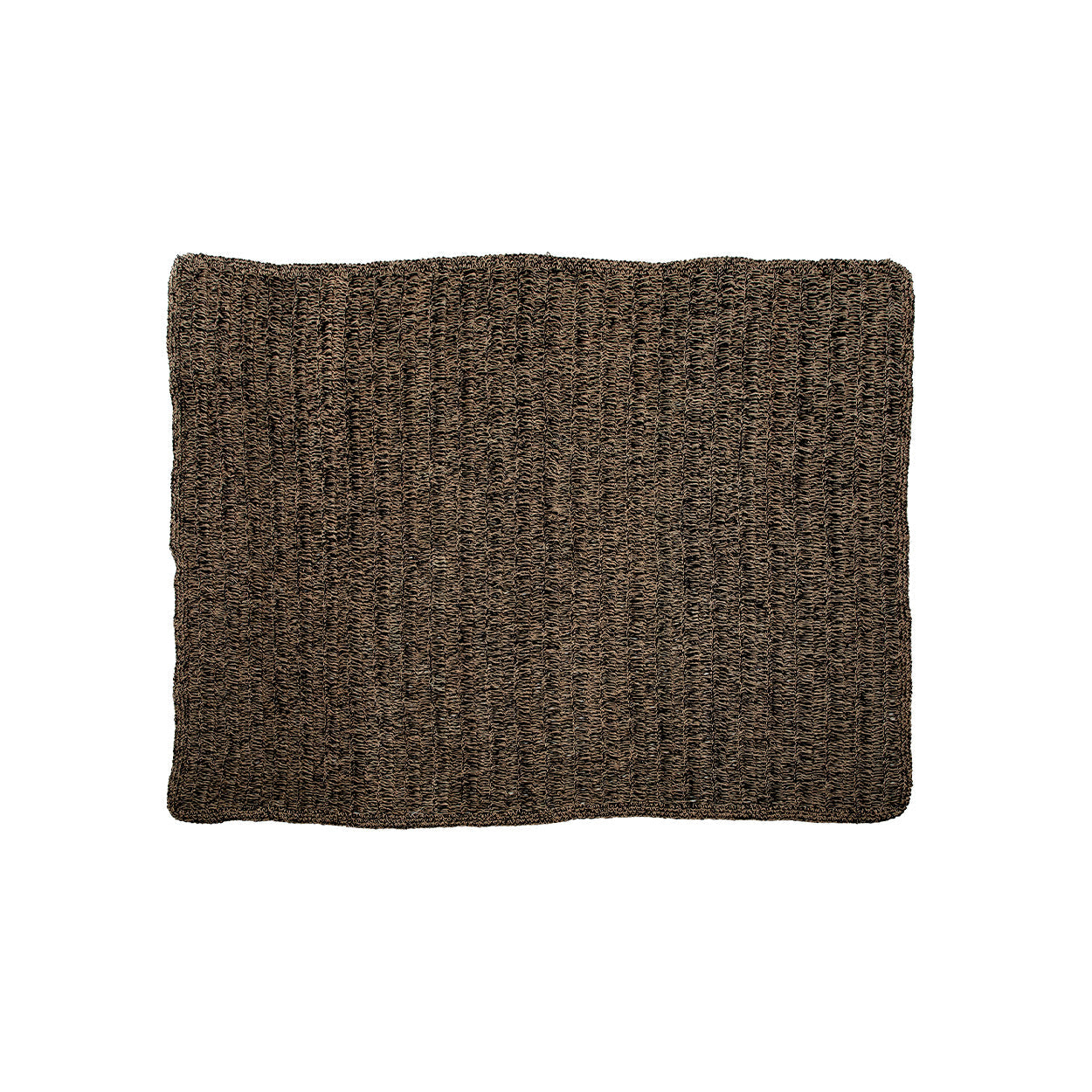 BB - Tapis jonc de mer - Aspect naturel noir - 180x240