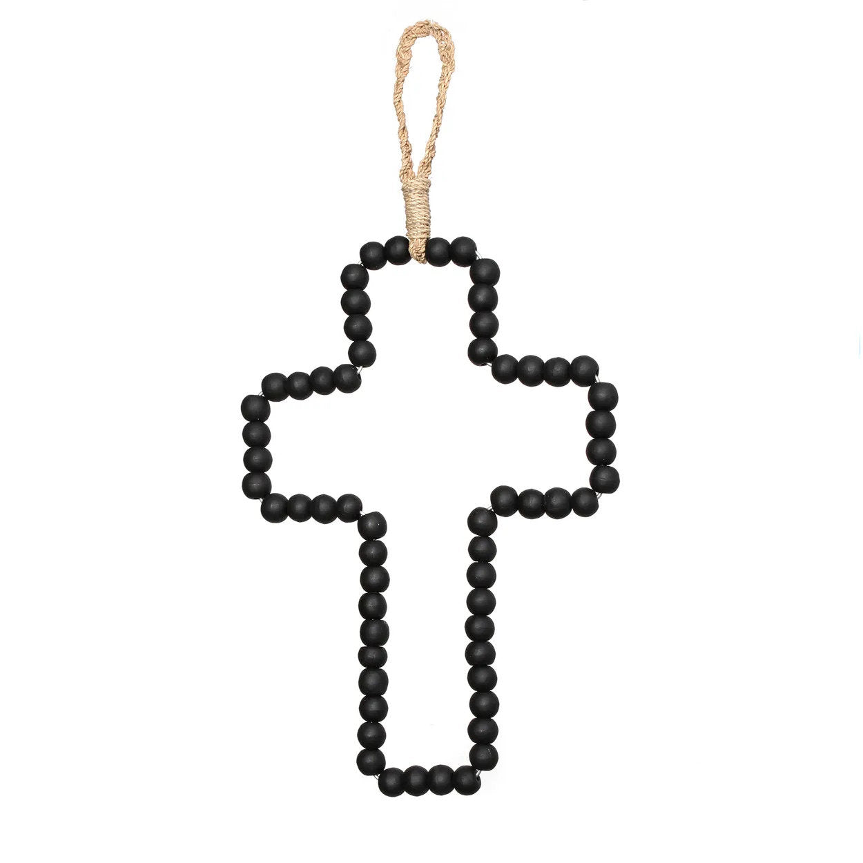 BB - Sleutelhanger Kruis - Zwart